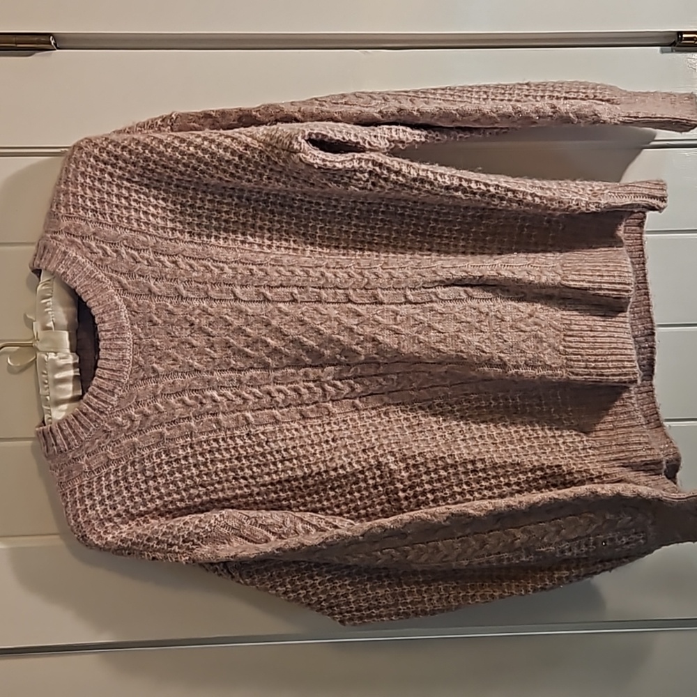 Lauren Conrad rose gold sweater